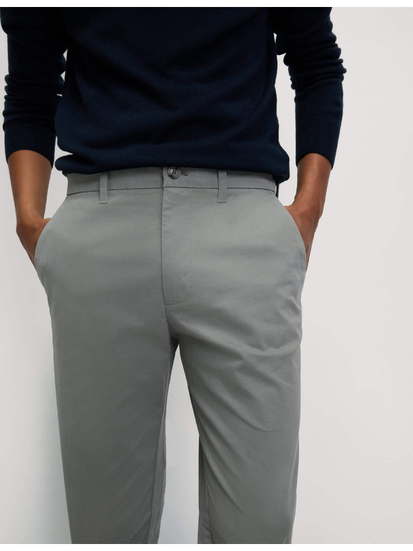 Marks & Spencer Marks & Spencer uski rastezljivi chino hlače sive boje