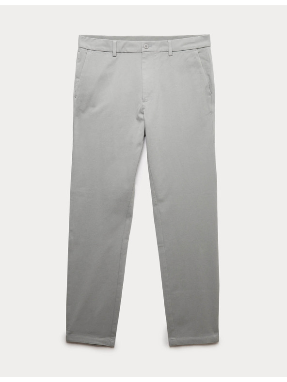 Marks & Spencer Keperne chino hlače uskog kroja The Ultimate Marks & Spencer siva