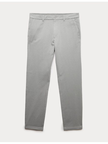 Marks & Spencer Keperne chino hlače uskog kroja The Ultimate Marks & Spencer siva