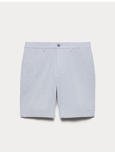 Marks & Spencer Chino šortke s djelomično elastičnim strukom Marks & Spencer plava