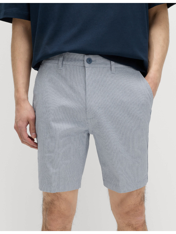 Marks & Spencer Chino šortke s djelomično elastičnim strukom Marks & Spencer plava