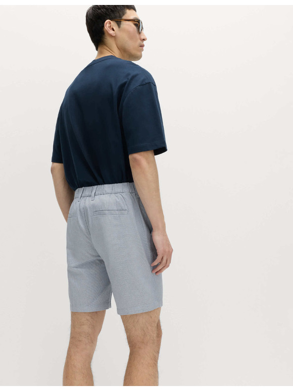 Marks & Spencer Chino šortke s djelomično elastičnim strukom Marks & Spencer plava