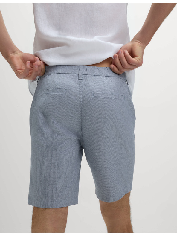 Marks & Spencer Chino šortke s djelomično elastičnim strukom Marks & Spencer plava