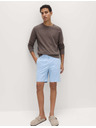 Marks & Spencer Elastične chino šortke, normalna kroja Marks & Spencer plava