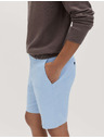 Marks & Spencer Elastične chino šortke, normalna kroja Marks & Spencer plava