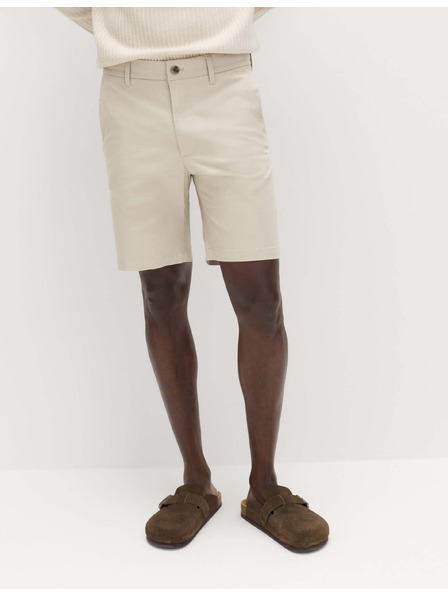 Marks & Spencer Rastežljive chino kratke hlače, normalan kroј Marks & Spencer bež