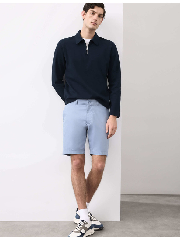 Marks & Spencer Lagane chino šortke obične kroja Marks & Spencer plava