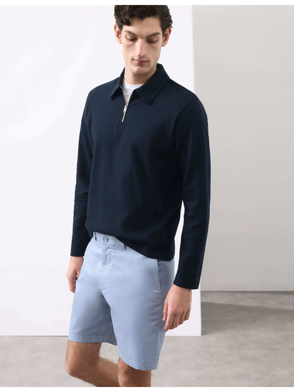 Marks & Spencer Lagane chino šortke obične kroja Marks & Spencer plava