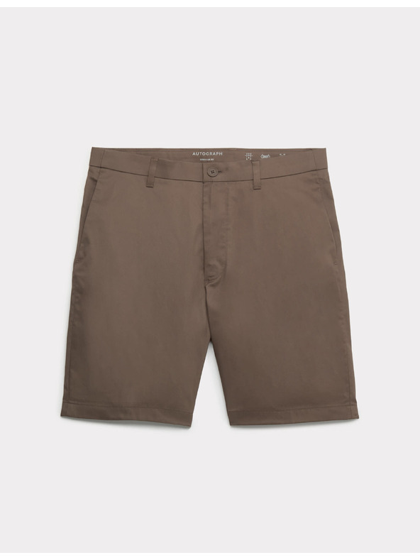Marks & Spencer Lake chino kratke hlace uobičajenog kroja Marks & Spencer smeđa