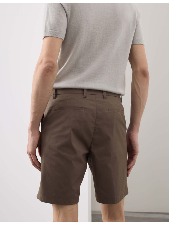 Marks & Spencer Lake chino kratke hlace uobičajenog kroja Marks & Spencer smeđa