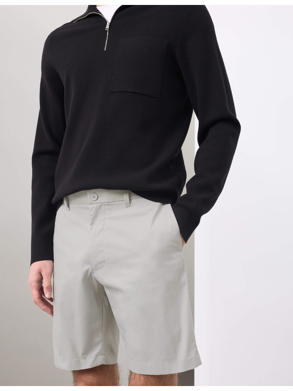 Marks & Spencer Lake chino kratke hlace uobičajenog kroja Marks & Spencer siva