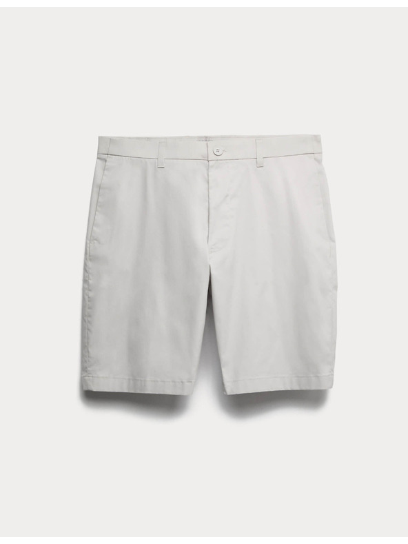 Marks & Spencer Lake chino kratke hlace uobičajenog kroja Marks & Spencer siva
