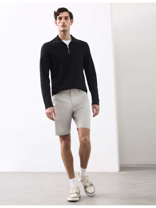 Marks & Spencer Lake chino kratke hlace uobičajenog kroja Marks & Spencer siva