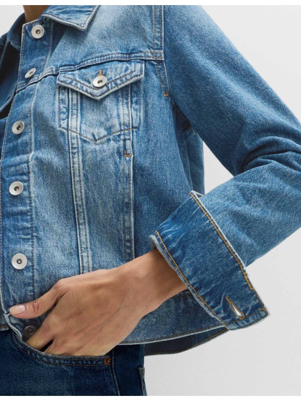 Marks & Spencer Denim jaknu od smjese liocela Marks & Spencer mornarsko plava