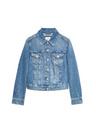 Marks & Spencer Denim jaknu od smjese liocela Marks & Spencer mornarsko plava