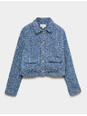 Marks & Spencer Skraćenu denim jaknu s teksturom Marks & Spencer mornarsko plava