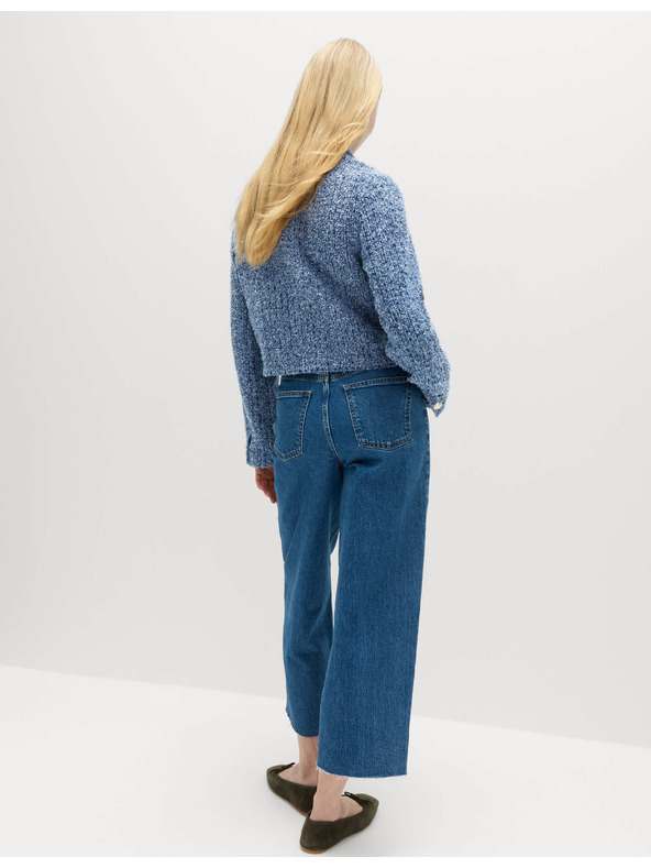 Marks & Spencer Skraćenu denim jaknu s teksturom Marks & Spencer mornarsko plava