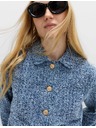 Marks & Spencer Skraćenu denim jaknu s teksturom Marks & Spencer mornarsko plava