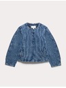 Marks & Spencer Progastanu denim jaknu bez ovratnika Marks & Spencer mornarsko plava