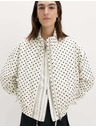 Marks & Spencer Bomber jakna s visokim udjelom pamuka i stojaćim volanom Marks & Spencer kremasta