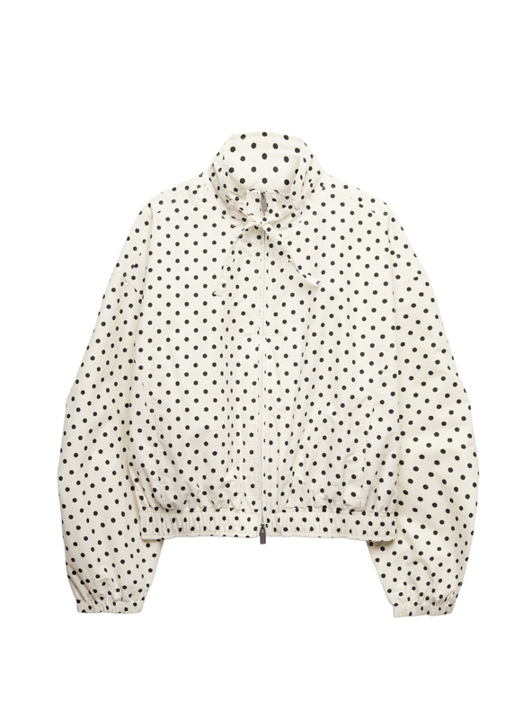 Marks & Spencer Bomber jakna s visokim udjelom pamuka i stojaćim volanom Marks & Spencer kremasta
