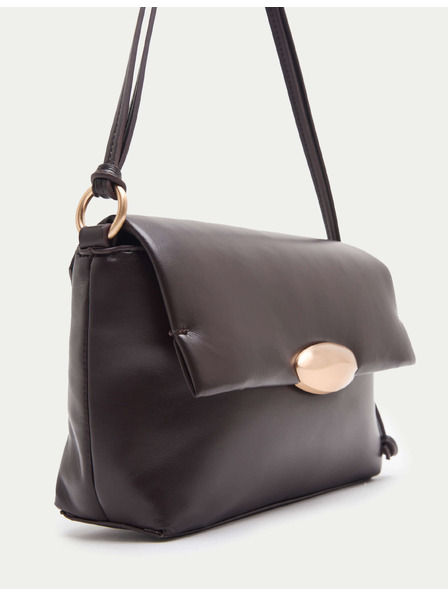 Marks & Spencer Mini torba preko ramena s metalnim detaljima Marks & Spencer smeđa