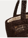 Marks & Spencer Slamna torba s ručkama Marks & Spencer smeđa