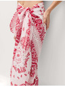 Marks & Spencer Sarong od čiste pamuke, s printom Marks & Spencer crvena