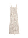 Marks & Spencer Nabrane maxi haljine s visokim udjelom lana Marks & Spencer smeđa