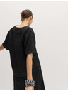 Marks & Spencer Majica Popover od čistog lana s V izrezom Marks & Spencer crna