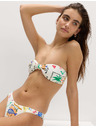 Marks & Spencer Ojačani bandeau bikinijski top s uzorkom Marks & Spencer višebojne