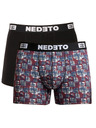 Nedeto Sada od dva - muške bokserice Nedeto višebojne
