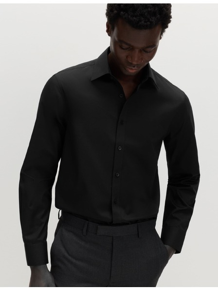 Marks & Spencer Slim košulja, lako glačanje Marks & Spencer crna