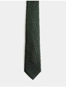 Marks & Spencer Marks & Spencer zelena teksturirana 100% svilena kravata