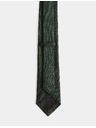 Marks & Spencer Marks & Spencer zelena teksturirana 100% svilena kravata