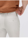 Marks & Spencer Chino hlače od lnene mješavine, normalan kroj Marks & Spencer bež