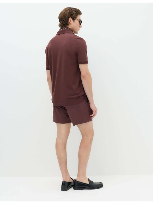 Marks & Spencer Polo majica The Ultimate Pique Marks & Spencer smeđa