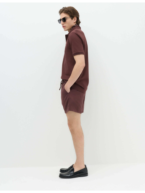 Marks & Spencer Polo majica The Ultimate Pique Marks & Spencer smeđa