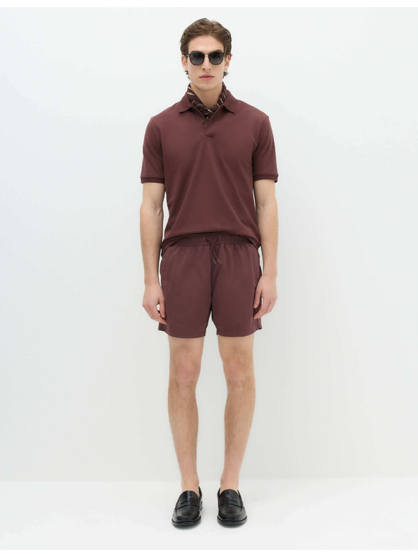 Marks & Spencer Polo majica The Ultimate Pique Marks & Spencer smeđa