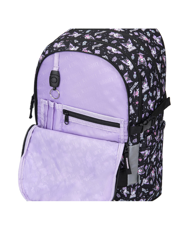BAAGL  BAAGL Školski ruksak Skate Kuromi Black GRS