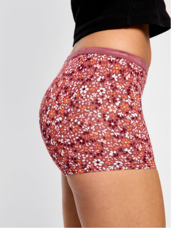 Modibodi Menstrualne gaćice Modibodi Classic Boyshort Moderate Provence Pink