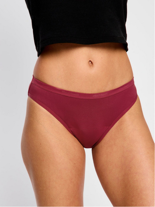 Modibodi Menstrualne gaćice Modibodi Classic Bikini Moderate Bud Red