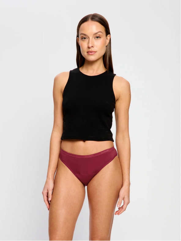 Modibodi Menstrualne gaćice Modibodi Classic Bikini Moderate Bud Red