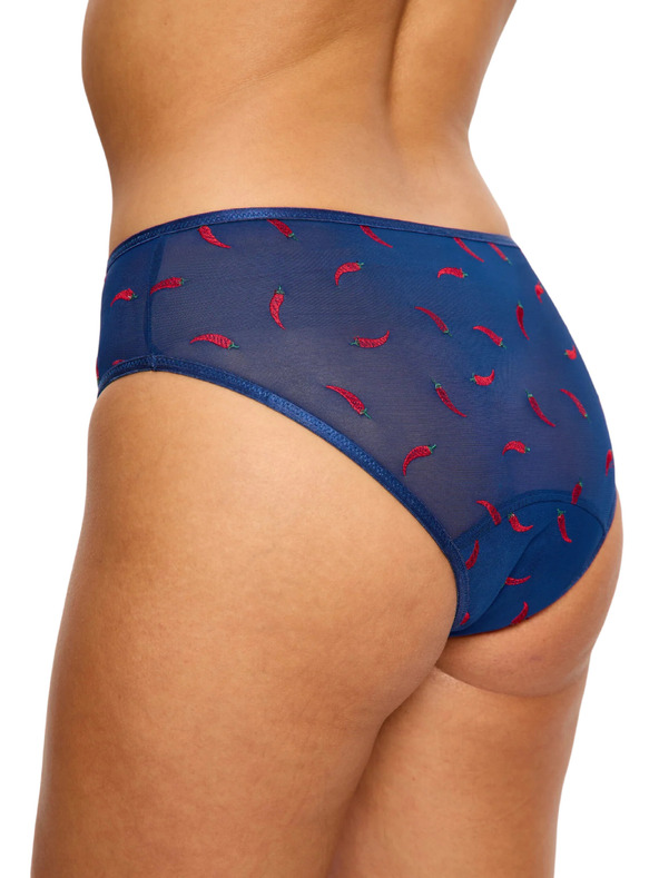 Modibodi Menstrualne gaćice Modibodi Intimates V Day Hi Waist Brief Moderate Navy Chilli