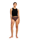 Modibodi Menstrualne gaćice Modibodi Sensual Hi Waist Bikini Super Mahogany