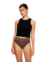 Modibodi Menstrualne gaćice Modibodi Sensual Hi Waist Bikini Super Mahogany