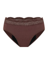 Modibodi Menstrualne gaćice Modibodi Sensual Hi Waist Bikini Super Mahogany