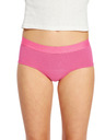 Modibodi Djevojačke menstrualne gaće Modibodi Teen Hipster Boyleg Moderate Watermelon Pink Sorbet