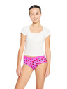 Modibodi Djevojačke menstrualne gaće Modibodi Teen Hipster Boyleg Moderate Strawberry Sorbet Pink