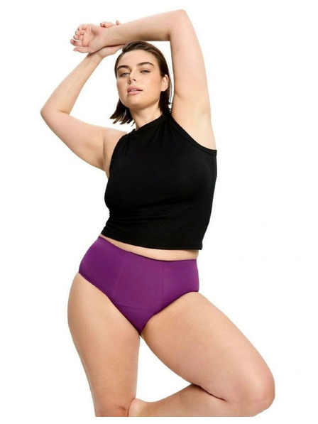 Modibodi Menstrualne gaće Modibodi Allure Seamfree Full Brief Super Mystic Purple